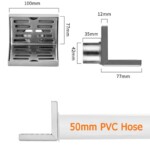 Көтерме сауда 2 Мм қалыңдық 304 L Тот баспайтын болаттан жасалған қабырғаға кіріңіз