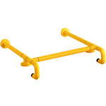 KJ-8802 Pedestal Sink Armrest – la main courante de salle de bain polyvalente en acier inoxydable et ABS