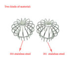 Stainless Steel Toilet 201 Line Drainage Pipe Filter Shower Shower Drainage