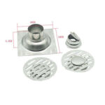 2023 Good Sales And High-quality Water Square Shower Floor Drain Stainless Steel Floor Drain