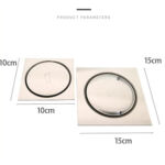 10X10 และ 15X15 ที่วางเท้าแบบปกปิดท่อระบายน้ำพื้น