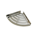 Stainless steel double-layer soap holder bathroom shelf