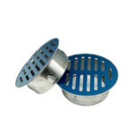 Manufacturer 70mm 304 Stainless Steel Dome Round Shape Plane Floor Drain