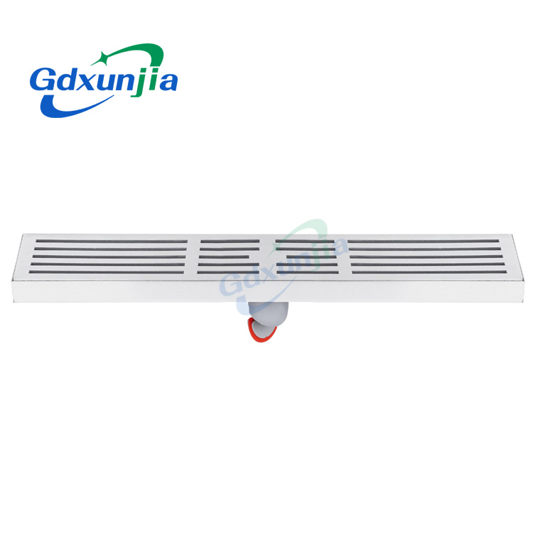 Drenaje a rayas para un drenaje eficiente de baño