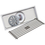 Yüksek Kaliteli Otel Mutfak Anti Koku Kiremit Ekleme Izgara Karter Lineer Yer Sifonu Süzgeç Banyo Duş Odası XUNJIA/XINZHIJIA