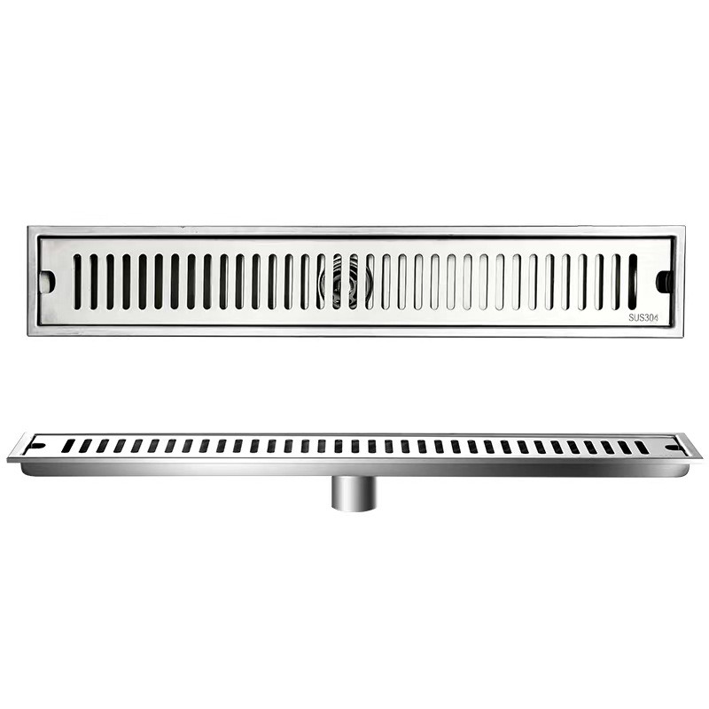 Xinzhijia/xunjia – High Quality 304 Stainless Steel With Filter Deodorant Stainless Steel Shower Linear Shower Drain Floor Drain