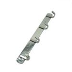 Tấn Gia/xinzhijia – Wall Mounted 304 Thép không gỉ 4 Móc áo vuông để treo quần áo