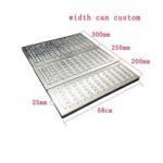 Xunjia/xinzhijia – 2MM tersuai 201 Keluli Tahan Karat Dapur Bilik Mandi Pasar Raya Garaj Bawah Tanah Parit Lantai Pembetung Penutup Plateer Cover Plate