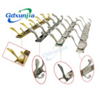 Xunjia/xinzhijia – 2023 热销壁挂式1.2mm厚 201 不锈钢衣帽钩毛巾架橱柜衣架