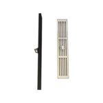 Drenaje a rayas para un drenaje eficiente de baño