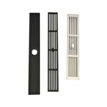 Drenaje a rayas para un drenaje eficiente de baño