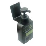 Xunjia/xinzhijia -304 黑色壁挂式粘胶不锈钢淋浴浴室卫生间洗手液架适用于洗发水悬挂架