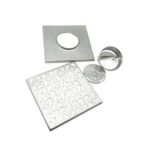 Jual Hot 20*20cm 2mm Tebal 304 Saluran Lantai Persegi Stainless Steel dengan Elemen Filter