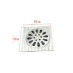 Xunjia/xinzhijia -10*10cm 2mm Thick 304 Stainless Steel dej nco xws li Square pem teb drain nrog common Odor Proof Core