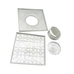 Jual Hot 20*20cm 2mm Tebal 304 Saluran Lantai Persegi Stainless Steel dengan Elemen Filter