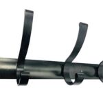 Xunjia/xinzhijia – 中國製造商批發啞光黑色 6 雙壁掛式不銹鋼帶鋅合金掛衣鉤