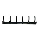 Xunjia/xinzhijia – 中國製造商批發啞光黑色 6 雙壁掛式不銹鋼帶鋅合金掛衣鉤