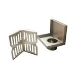 Көтерме сауда 2 Мм қалыңдық 304 L Тот баспайтын болаттан жасалған қабырғаға кіріңіз