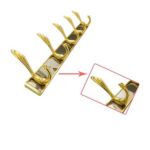 Xunjia/xinzhijia – 2023 热销壁挂式1.2mm厚 201 不锈钢衣帽钩毛巾架橱柜衣架