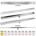 Xinzhijia/xunjia – High Quality 304 Stainless Steel With Filter Deodorant Stainless Steel Shower Linear Shower Drain Floor Drain