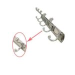 Xunjia/xinzhijia – 2023 热销壁挂式1.2mm厚 201 不锈钢衣帽钩毛巾架橱柜衣架