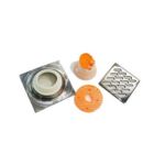 High Quality 6mm Thick 201 Stainless Steel Corrugated Kitchen Anti Odor And Anti-foul Floor Drains for Restaurant