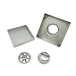 Xunjia/xinzhijia – 批发 2 毫米厚隐形瓷砖嵌件 304 不锈钢方形地漏