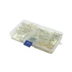 Xunjia/xinzhijia – Kit de ganchos para marco de fotos de alta resistencia, protección de dedos chapada en latón y Metal para colgar 220 Colocar