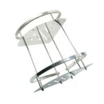 Hot Sale Wall-mounted Production Line 2 Tier SS201 /SS304 Bathroom Kitchen Triangular Tank Rack