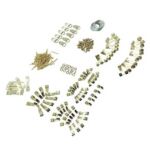 Xunjia/xinzhijia – Kit de ganchos para marco de fotos de alta resistencia, protección de dedos chapada en latón y Metal para colgar 220 Colocar