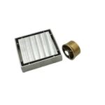 Vente en gros de haute qualité, anti-odeur invisible, 3 mm d'épaisseur 304 Drain de sol à insert pour carrelage en acier inoxydable avec noyau magnétique en cuivre — XINZHIJIA/XUNJIA