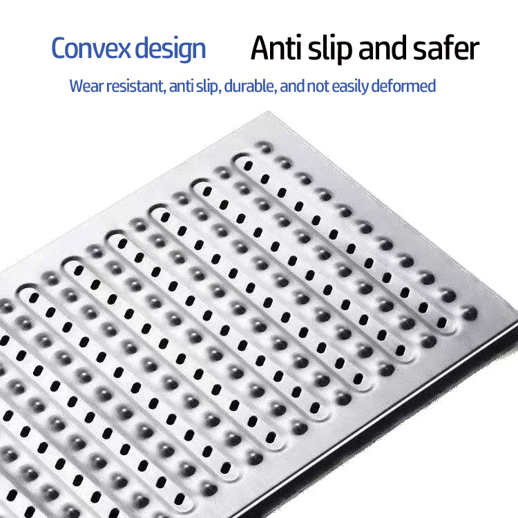 Xunjia/xinzhijia – 定制1.5MM 304 不锈钢厨房卫生间超市地下车库地沟地漏下水道盖板