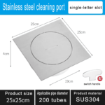 High-Quality Cleaning Ports :SUS304 Ports with Multiple Specifications