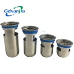 304 แกนท่อระบายน้ำพื้นสแตนเลส – สีฟ้า | ป้องกันกลิ่น