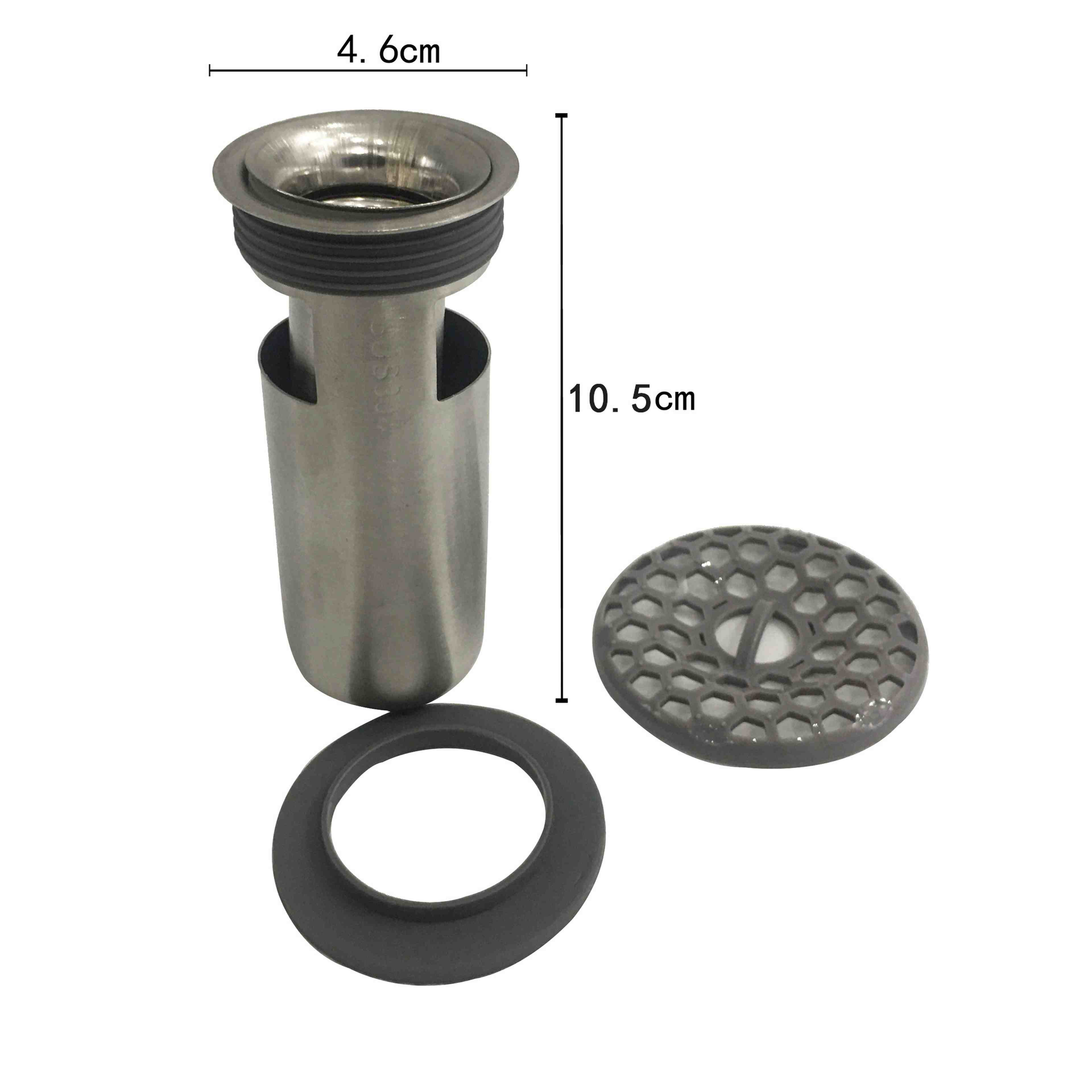 304 Stainless Steel Floor Drain Core – Gray | Anti-Odor