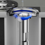 Lõi thoát nước sàn inox cao cấp – 304, Thoát nước hiệu quả, Chống mùi