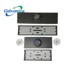 Hosszú alakú csatorna szagálló rozsdamentes acél pisztoly szürke padlólefolyóval