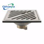 Koku geçirmez tek ve çift yer süzgeçlerinin çeşitli özelliklerine sahip paslanmaz çelik yer süzgeci banyo.