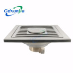 Koku geçirmez tek ve çift yer süzgeçlerinin çeşitli özelliklerine sahip paslanmaz çelik yer süzgeci banyo.