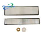 Kalınlaştırılmış ve gizli çok özellikli paslanmaz çelik koku geçirmez yer süzgeci