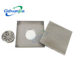 욕실의 숨겨진 바닥 배수구 대용량 스테인레스 스틸 보이지 않는 바닥 배수구